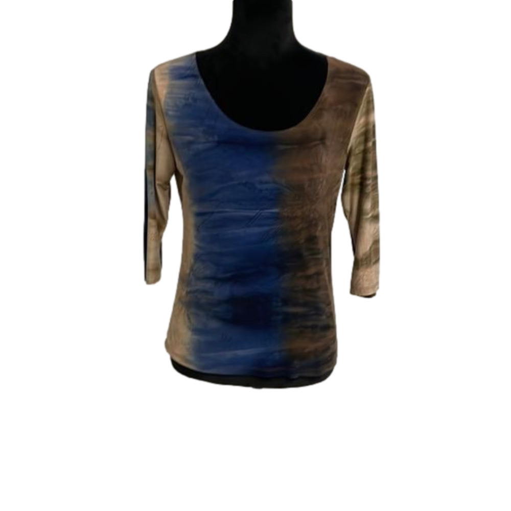 WOMEN’S three-quarter length blouse from Dress Barn. Size medium